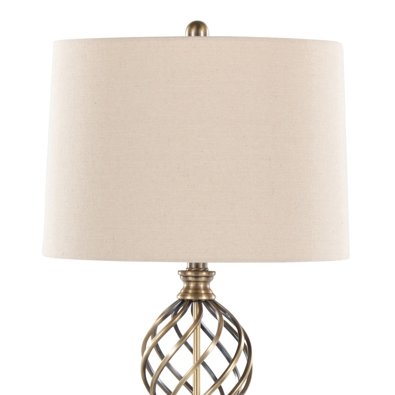 Lampe de table contemporaine en métal