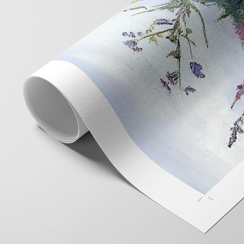 Série FLORAL DCxxxix - Impression sur toile seulement - non encadrée, H 12 po x l 8 po