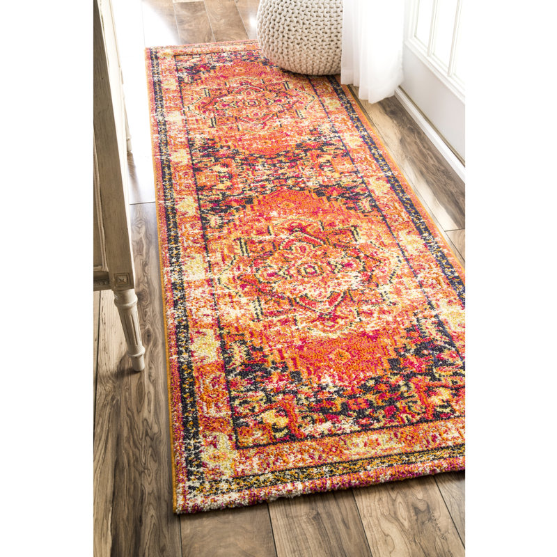Renshaw Oriental Indoor Rug, Runner 2'6" x 6'