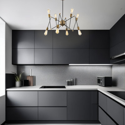 Metal Body Adjustable Chandelier