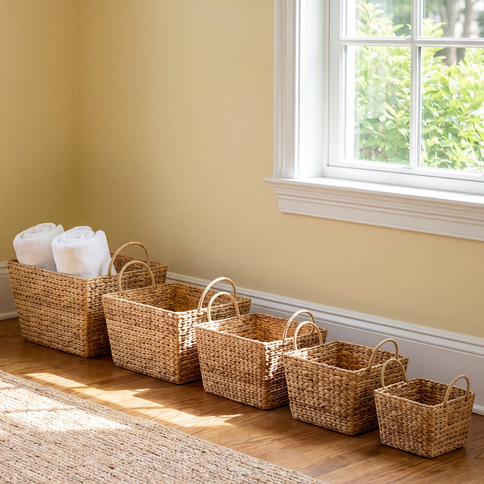 Handmade Wicker Decorative Basket