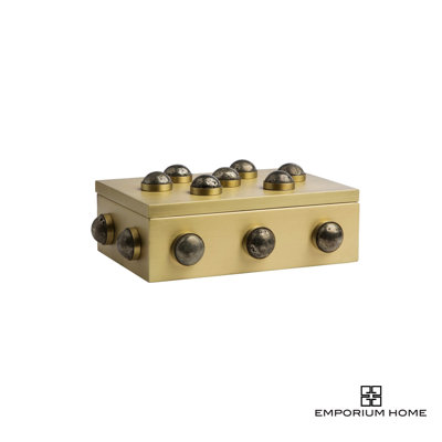Emporium Home Stainless Steel Decorative Box