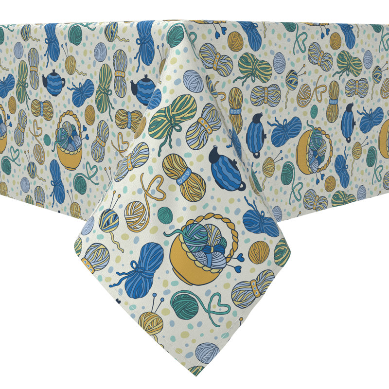 Rectangular Cotton Twill Tablecloth