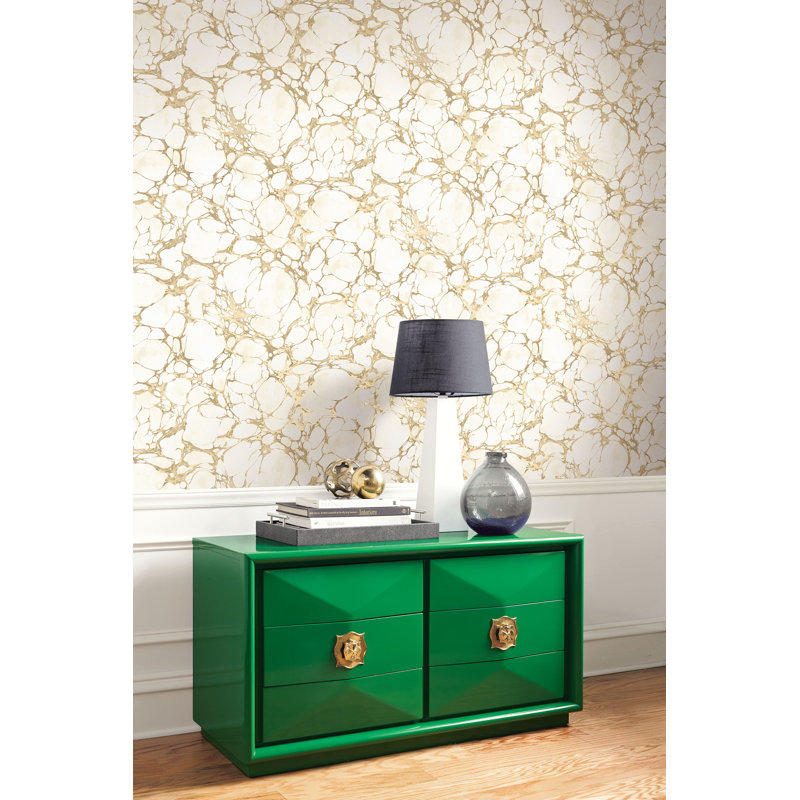 Rouleau de papier peint auto-adhésif Golden Marble