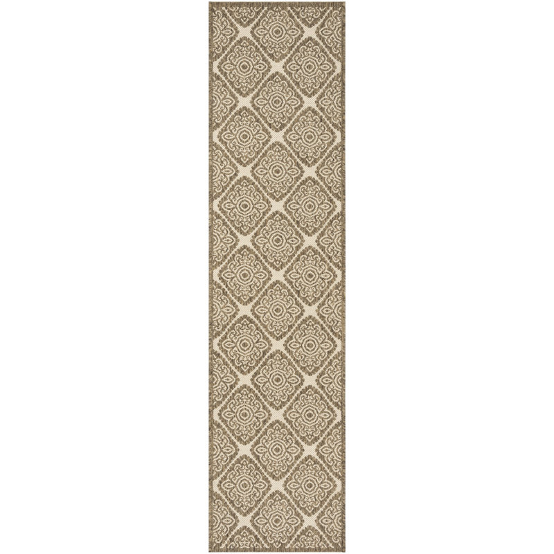 Frankee Performance Ikat Indoor/Outdoor Area Rug, Runner 2'2" x 8'