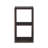 Hamlett 30"H x 16"W Espresso Two Cube-42917137