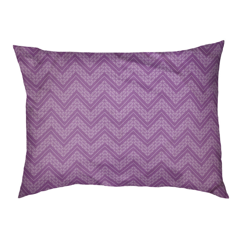Coussin Chelan, Grand (l 50 po x P 40 po x H 7 po), Mauve pivoine