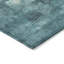 Tapis bleu sarcelle lavable à la machine intérieur / extérieur Xhevrie-112122511