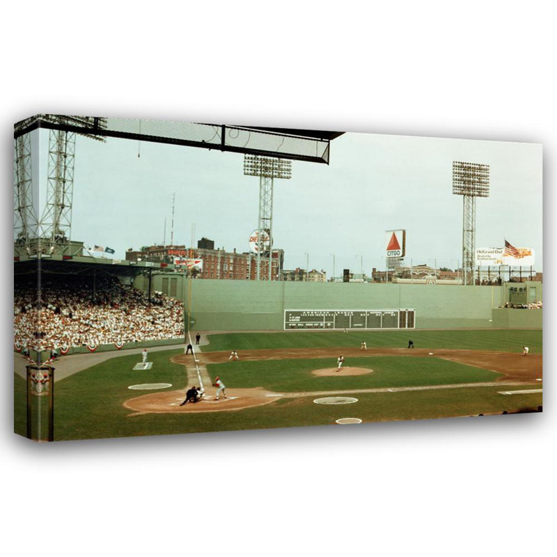 «The First Pitch» à Fenway, de Jim Lonborg à Lou Brock (World Series), H 12 po x l 18 po