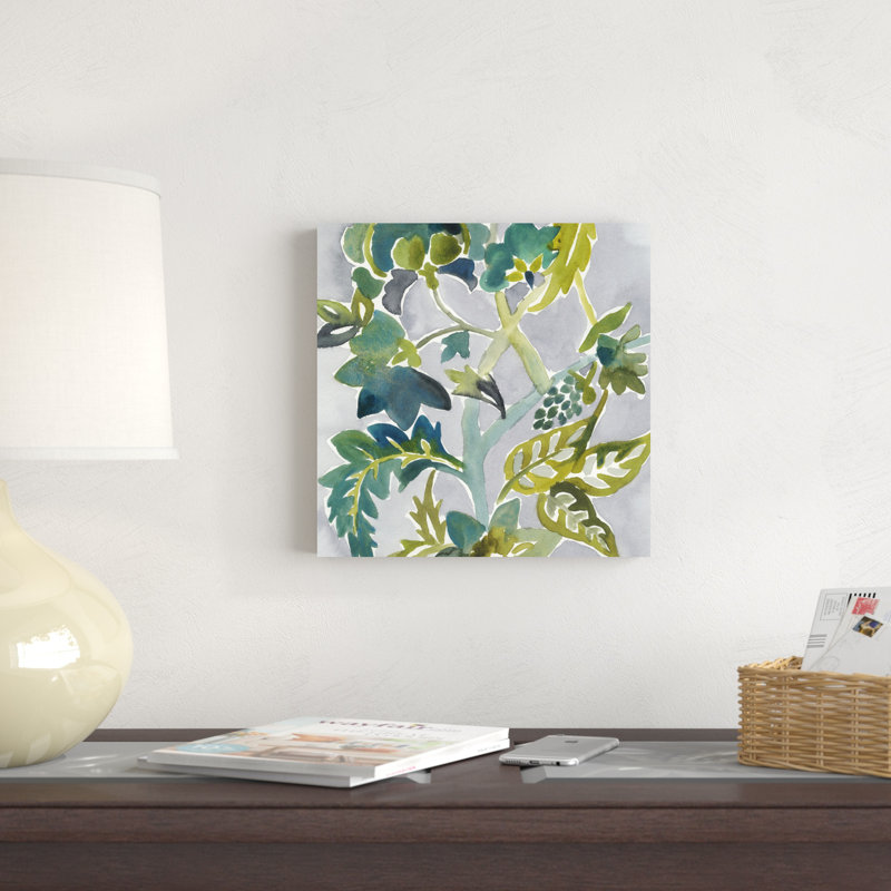 Batik Vines II, H 12 po x l 12 po x P 1,25 po