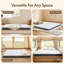 Matelas en mousse à mémoire de forme pliable de 4 po, matelas portable pliable avec housse lavable à la glace, pour lit escamotable, invités, voyage, camping et véhicule récréatif, lit double-2112205906-2112205908