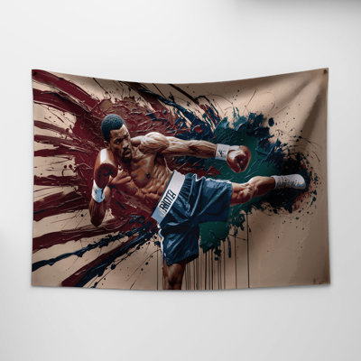 Tapisserie murale Sports Boxing