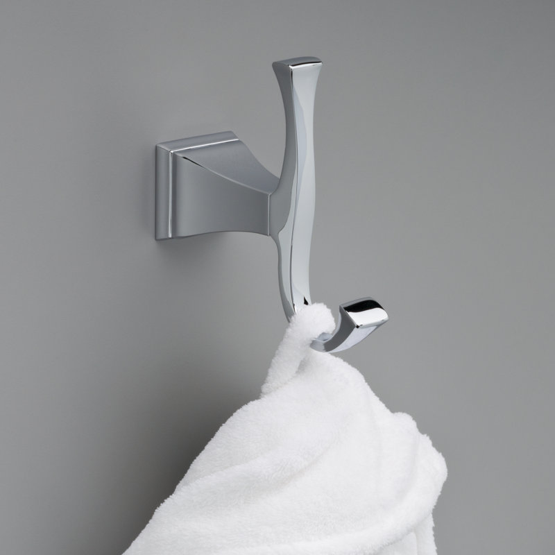 Dryden Wall Mounted Robe Hook, Chrome