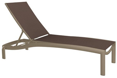 Kor Outdoor Chaise Lounge, Sparkling Water, Moab