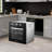 24" Electric Single Wall Oven, 2.72 Cu. Ft. Built-In Oven with Convection, 6 Cooking Functions, 2800W, Mechanical Knob Controls, Black Glass Finish