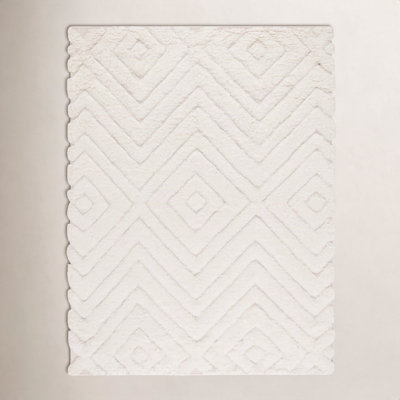 Dabria Hand-Woven Chevron Wool Rug