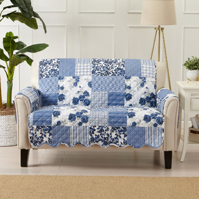 Medallion Reversible Sofa Pet Furniture Protector Slipcover