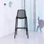 Tabouret de bar 29,5 po en plastique Brenna-2047204055