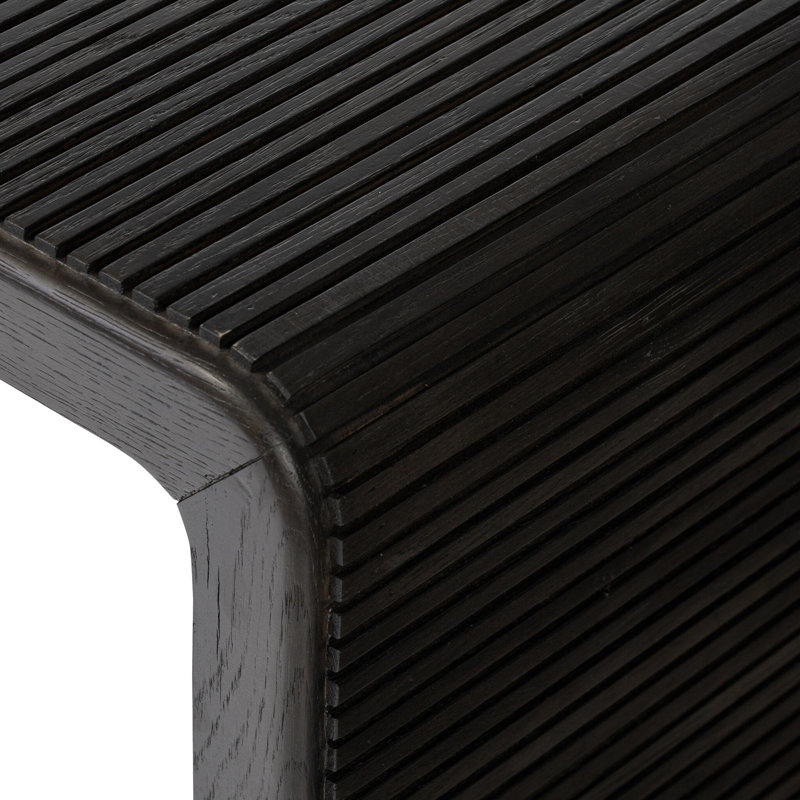 Leo End Table, Black