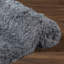 Tapis gris foncé touffeté à la main Petrey-1869966771