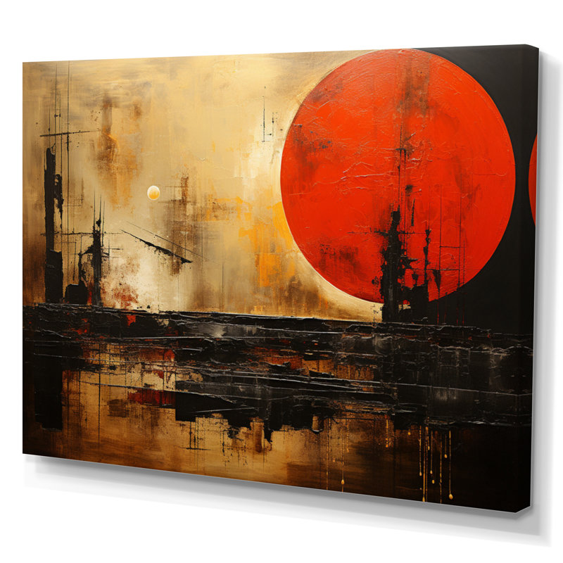 " China Art Dynastic Echoes I ", 24" H x 32" W, Wrapped Canvas