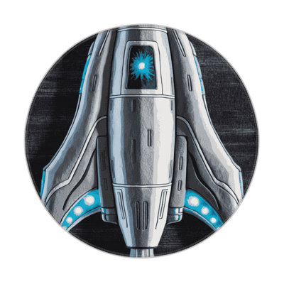 Tapis intérieur et extérieur gris Transport