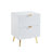 Gaines 2-Drawer Nightstand in High Gloss-1261850985