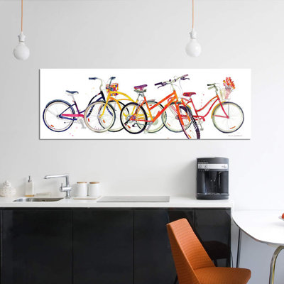 " Bikes II " by Maja Wronska