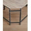 Devault L-Shaped Metal Base Writing Desk-1521637570