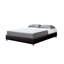 Grand lit plateforme tapissier Goodwater