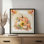 «Fall Pumpkin Floral II» par Nicole DeCamp, reproduction d'art