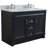 Buenrostro 49 " W Freestanding Standard Free Standing Single Double Vanity Bathroom Vanity With Carrara Marble Top