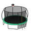 12FT Recreational Kids Trampoline With Safety Enclosure Net & Ladder