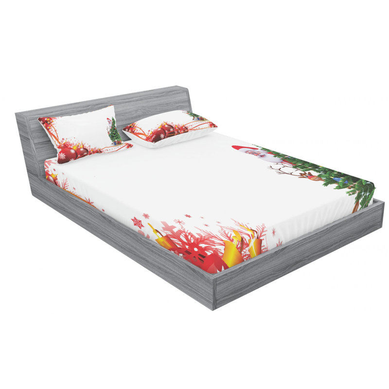 Microfiber Sheet Set, Full Sheet Set with Fitted Sheet