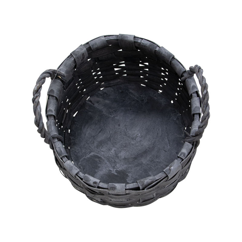 Gracie Oaks Rope Decorative Basket