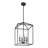 Gupton 4 - Light Matte Black Lantern Pendant