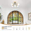 5-Light 14.76" Sputnik Sphere Industrial Linear Semi Flush Mount Ceiling Light-1724082760