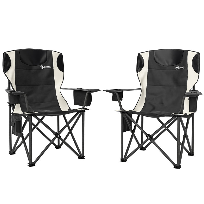 Folding Camping Chair, Black