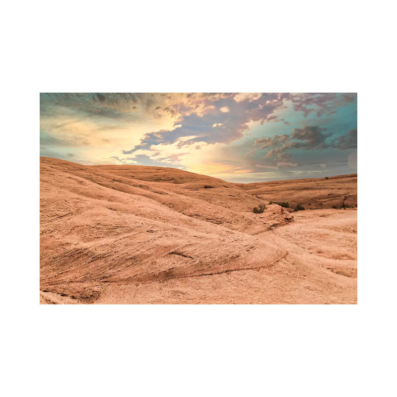 Desert Glow by Mark Paulda - Print on Canvas, 20.32cm H x 30.48cm W x 1.91cm D, Wrapped Canvas