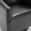 Fauteuil demi-tonneau pivotant en simili cuir Hall-687271567
