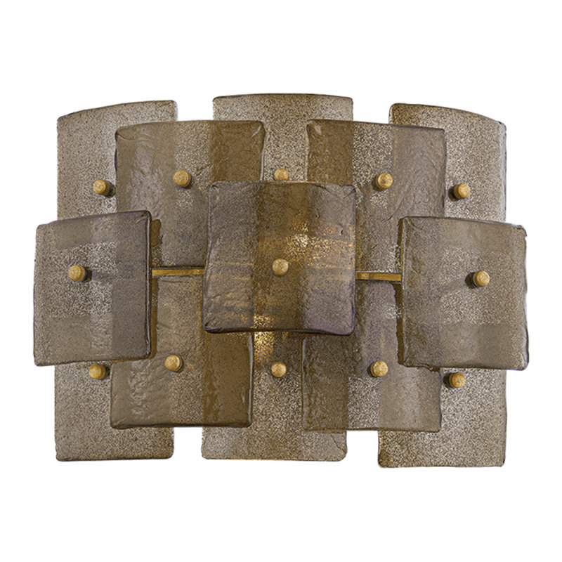Jacik Wall Sconce, Patina Gold Leaf