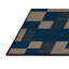 Tapis bleu à carreaux lavable à la machine-982876961