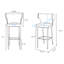 Tabouret de comptoir Holguin Mid-Century-883680130-883640428-862008673