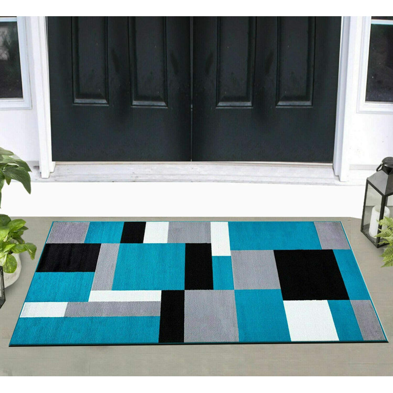 Albery Geometric Area Rug, Rectangle 80 x 150cm