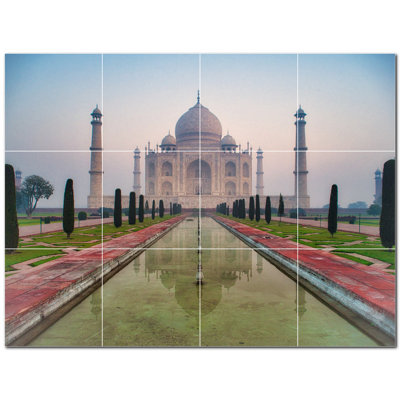 12'' x 12'' Satin Ceramic Decorative Mural