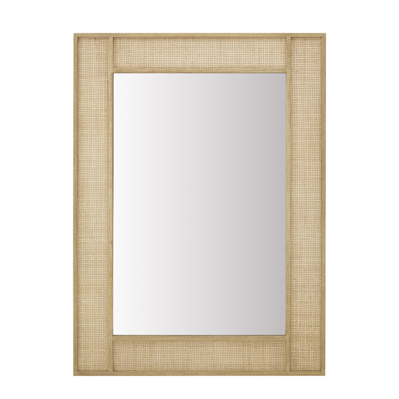 Solene Rectangle Mirror, Seaside Oak
