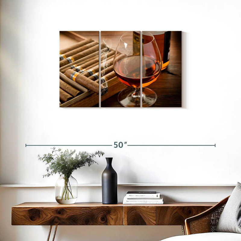Senne Cuban Liquor And Cigar, 20" H x 33" W