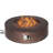 Borgia Concrete Propane Fire Pit Table-98546862