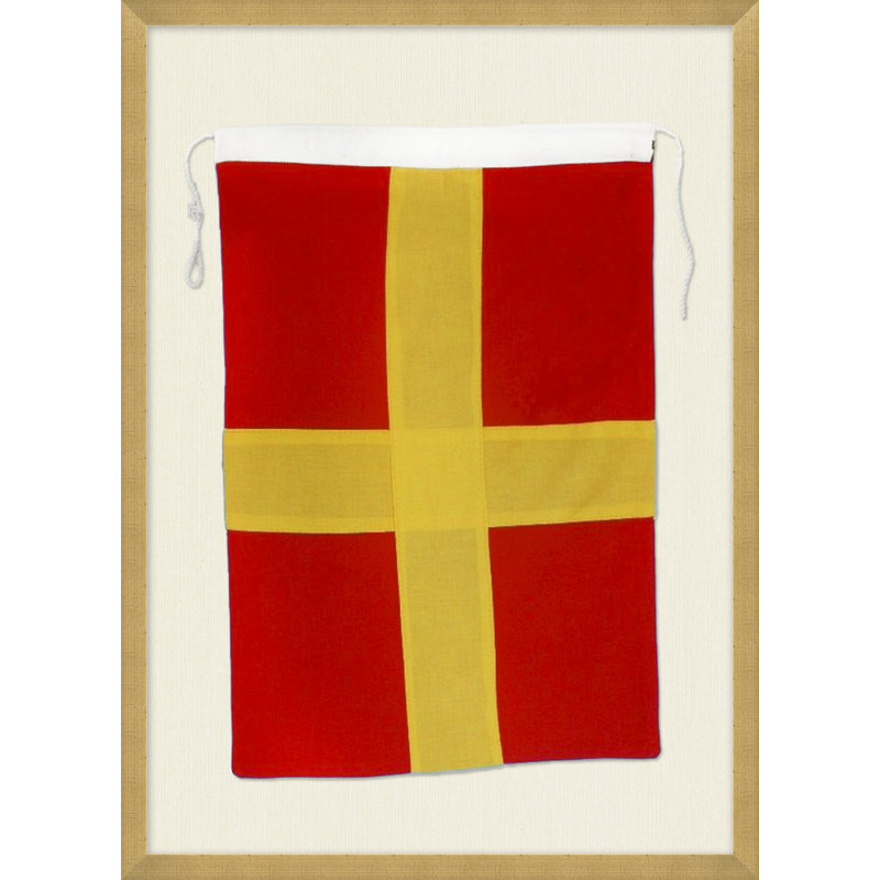 Nautical Flag R Print