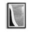 Noir et blanc abstrait I - reproduction de cadre photo-918610652-918610627